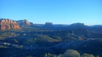 Weather camera view of Aeron Networks - Sedona Airport.