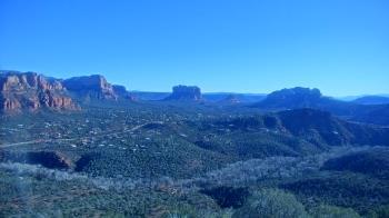 Weather camera view of Aeron Networks - Sedona Airport.