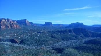Weather camera view of Aeron Networks - Sedona Airport.