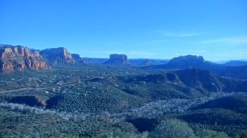 Weather camera view of Aeron Networks - Sedona Airport.