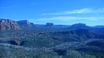 Weather camera view of Aeron Networks - Sedona Airport.