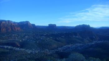 Weather camera view of Aeron Networks - Sedona Airport.