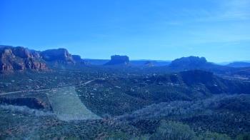 Weather camera view of Aeron Networks - Sedona Airport.