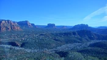 Weather camera view of Aeron Networks - Sedona Airport.