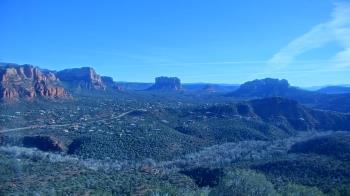 Weather camera view of Aeron Networks - Sedona Airport.