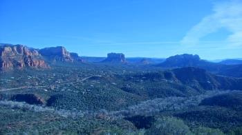 Weather camera view of Aeron Networks - Sedona Airport.