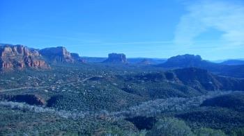 Weather camera view of Aeron Networks - Sedona Airport.