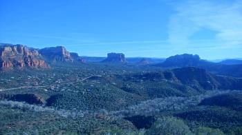 Weather camera view of Aeron Networks - Sedona Airport.
