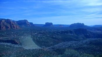 Weather camera view of Aeron Networks - Sedona Airport.
