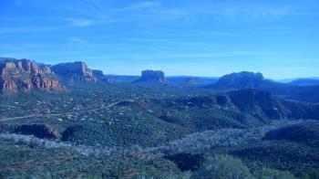 Weather camera view of Aeron Networks - Sedona Airport.