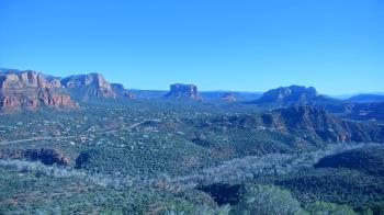 Weather camera view of Aeron Networks - Sedona Airport.