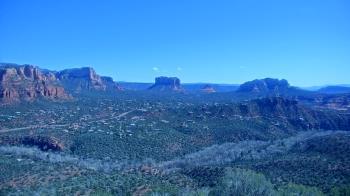 Weather camera view of Aeron Networks - Sedona Airport.