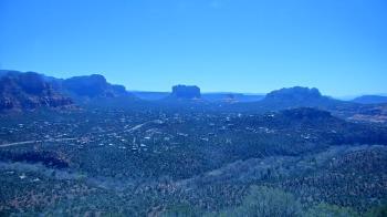 Weather camera view of Aeron Networks - Sedona Airport.