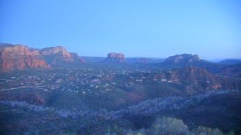 Weather camera view of Aeron Networks - Sedona Airport.