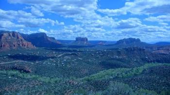 Weather camera view of Aeron Networks - Sedona Airport.