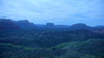 Weather camera view of Aeron Networks - Sedona Airport.