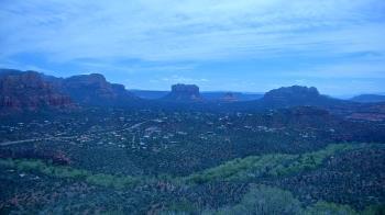 Weather camera view of Aeron Networks - Sedona Airport.