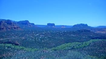Weather camera view of Aeron Networks - Sedona Airport.