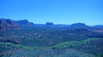 Weather camera view of Aeron Networks - Sedona Airport.