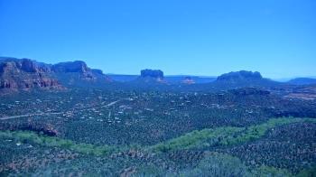 Weather camera view of Aeron Networks - Sedona Airport.