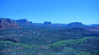 Weather camera view of Aeron Networks - Sedona Airport.