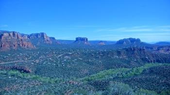 Weather camera view of Aeron Networks - Sedona Airport.