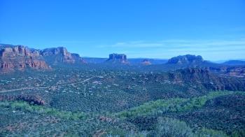 Weather camera view of Aeron Networks - Sedona Airport.