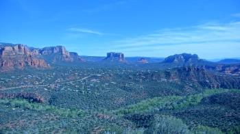 Weather camera view of Aeron Networks - Sedona Airport.