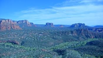 Weather camera view of Aeron Networks - Sedona Airport.