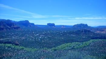 Weather camera view of Aeron Networks - Sedona Airport.