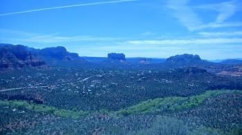 Weather camera view of Aeron Networks - Sedona Airport.