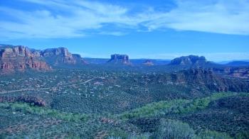 Weather camera view of Aeron Networks - Sedona Airport.