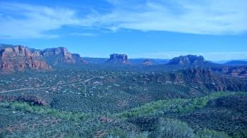 Weather camera view of Aeron Networks - Sedona Airport.
