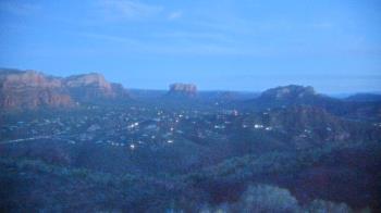 Weather camera view of Aeron Networks - Sedona Airport.
