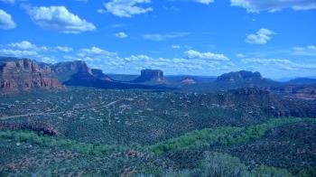 Weather camera view of Aeron Networks - Sedona Airport.