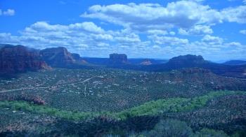 Weather camera view of Aeron Networks - Sedona Airport.