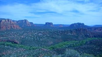 Weather camera view of Aeron Networks - Sedona Airport.