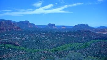 Weather camera view of Aeron Networks - Sedona Airport.