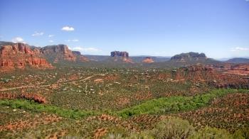 Weather camera view of Aeron Networks - Sedona Airport.