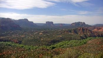 Weather camera view of Aeron Networks - Sedona Airport.