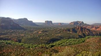 Weather camera view of Aeron Networks - Sedona Airport.