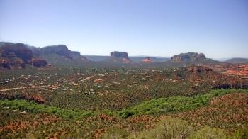 Weather camera view of Aeron Networks - Sedona Airport.