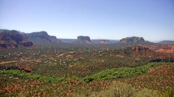 Weather camera view of Aeron Networks - Sedona Airport.