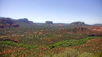 Weather camera view of Aeron Networks - Sedona Airport.
