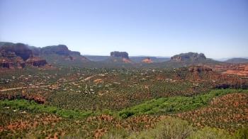 Weather camera view of Aeron Networks - Sedona Airport.