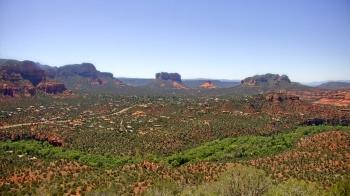 Weather camera view of Aeron Networks - Sedona Airport.