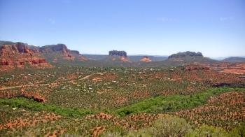 Weather camera view of Aeron Networks - Sedona Airport.
