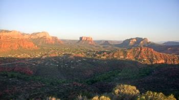 Weather camera view of Aeron Networks - Sedona Airport.