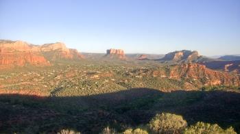 Weather camera view of Aeron Networks - Sedona Airport.