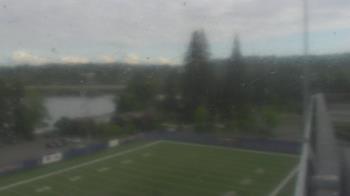 Weather camera view of KING5 at Husky Stadium.